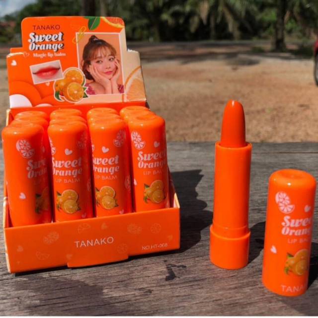 [ECER] TANAKO LIPBALM SWEET ORANGE & TANAKO STRAWBERRY