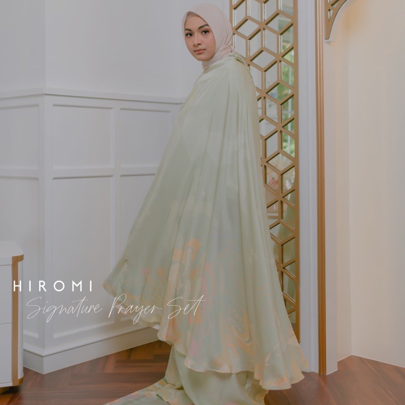 Hiromi Prayer Set Pulchragallery | Mukena Signature Berbahan Silk