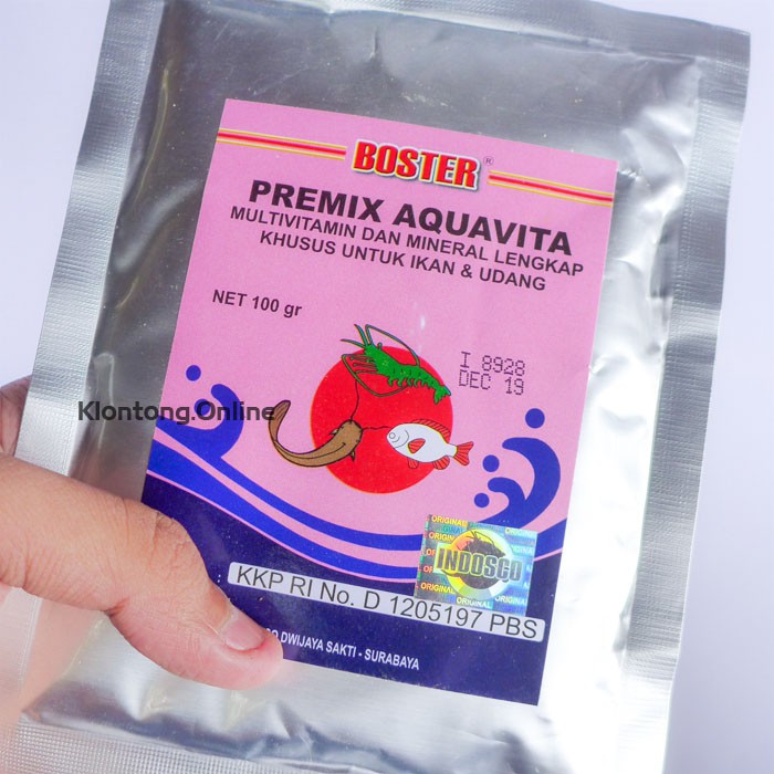 Jual Boster Premix Aquavita Vitamin Untuk Ikan Paling Dicari Shopee