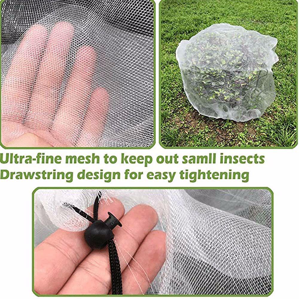 [Elegan] Jaring Pelindung Tanaman Reusable Anti-Bird Pest Control Bug Net Perlindungan Sayuran Mesh Penghalang Burung Serangga