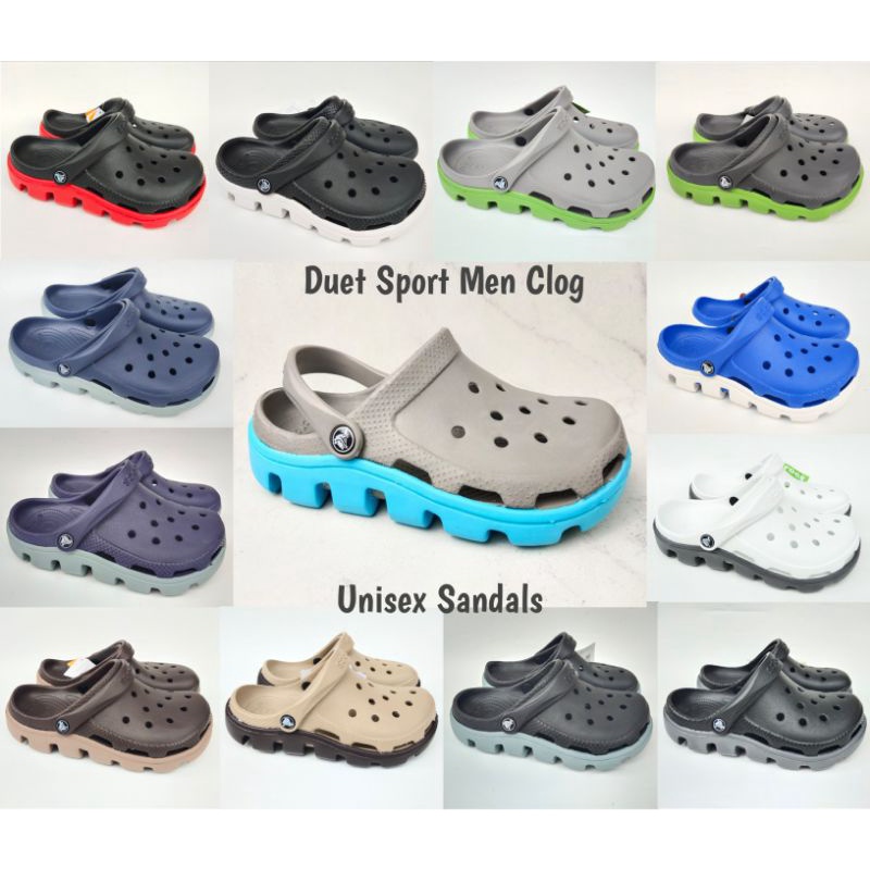 CROCS / Crocs Duet Sport Clog / Duet Sport Men / Sandal Baim / Sandal Bapau / Sandal Crocs Unisex