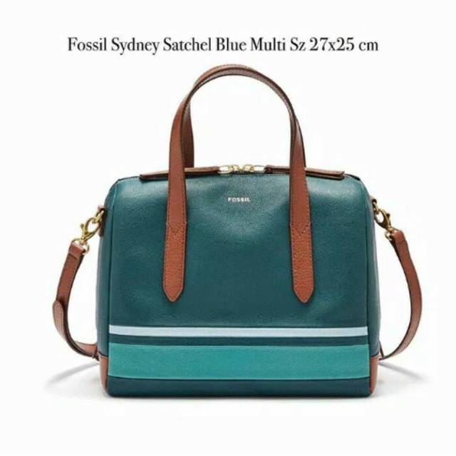 Fossil Sydney Satchel Blue