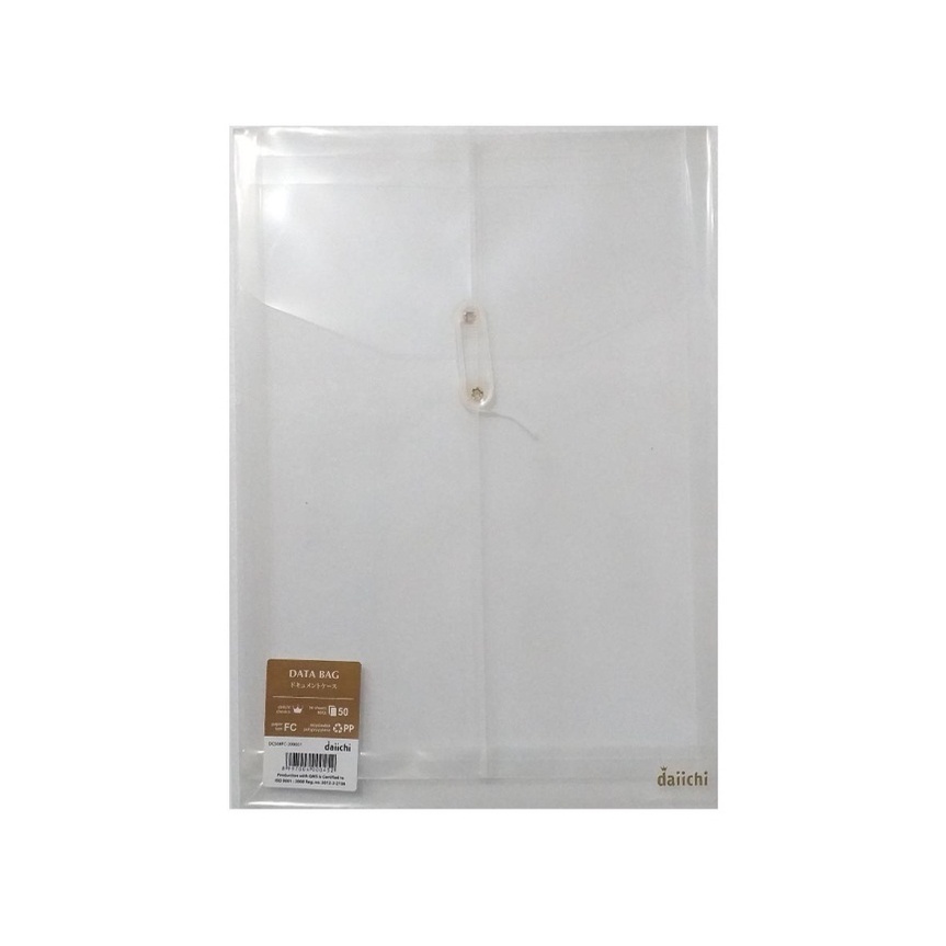 

Gramedia Kediri - DAIICHI DCS DATA BAG FC 1 CLASSIC CLEAR
