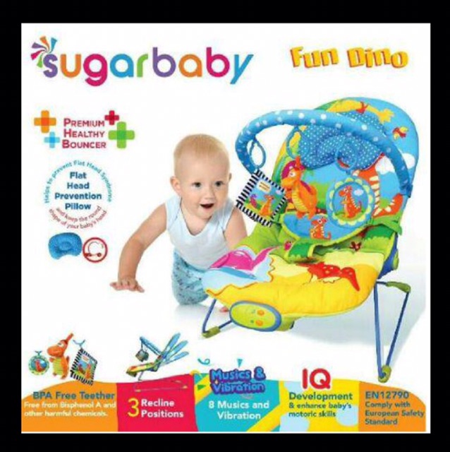 Bouncer Sugar Baby 3 Recline AUDREY BABY SHOP