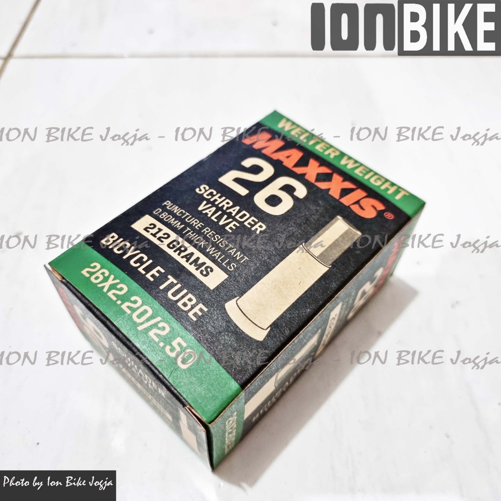 ban dalam maxxis 26 x 2.20 - 2.50 SV AV original sepeda gunung MTB tube ringan 2.25 2.35 2.30 2.40