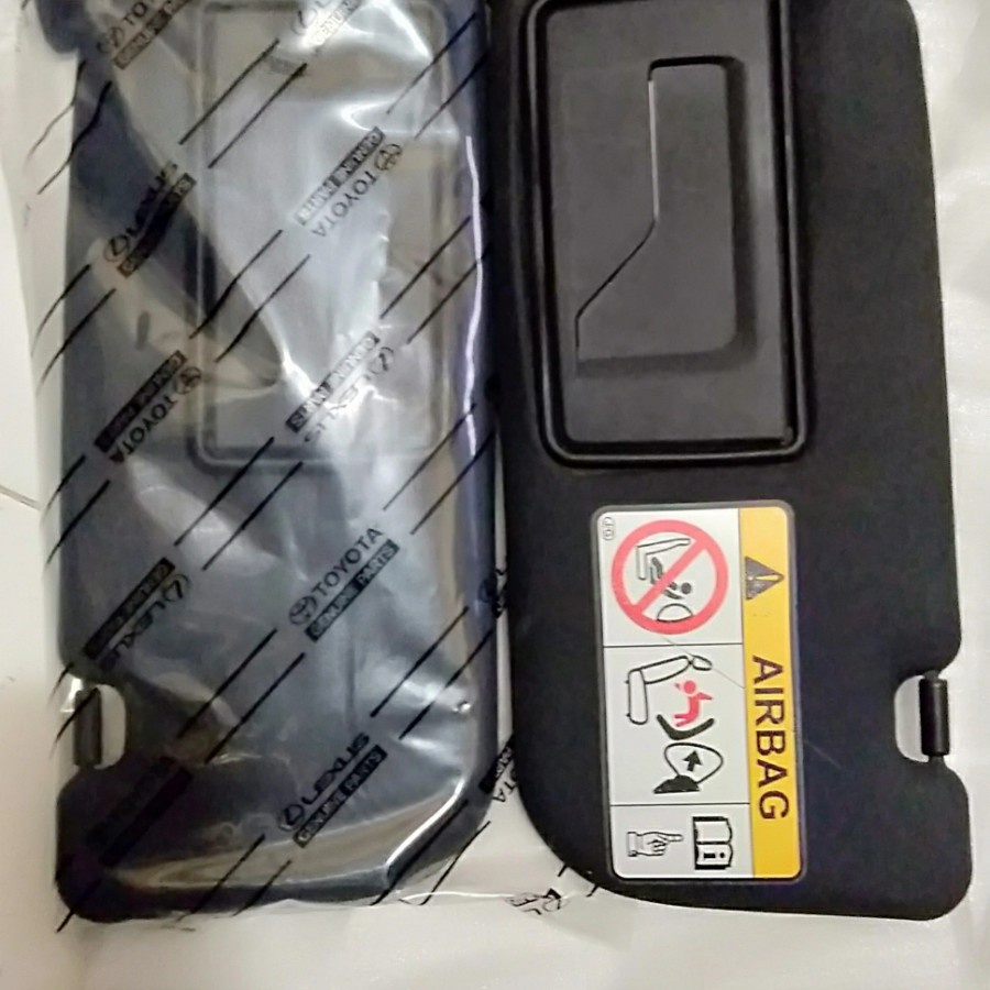 SUNVISOR SUN VISOR ASSY KACA PELINDUNG MATAHARI MOBIL TOYOTA ALL NEW YARIS TRD VIOS UNIVERSAL ORIGIN