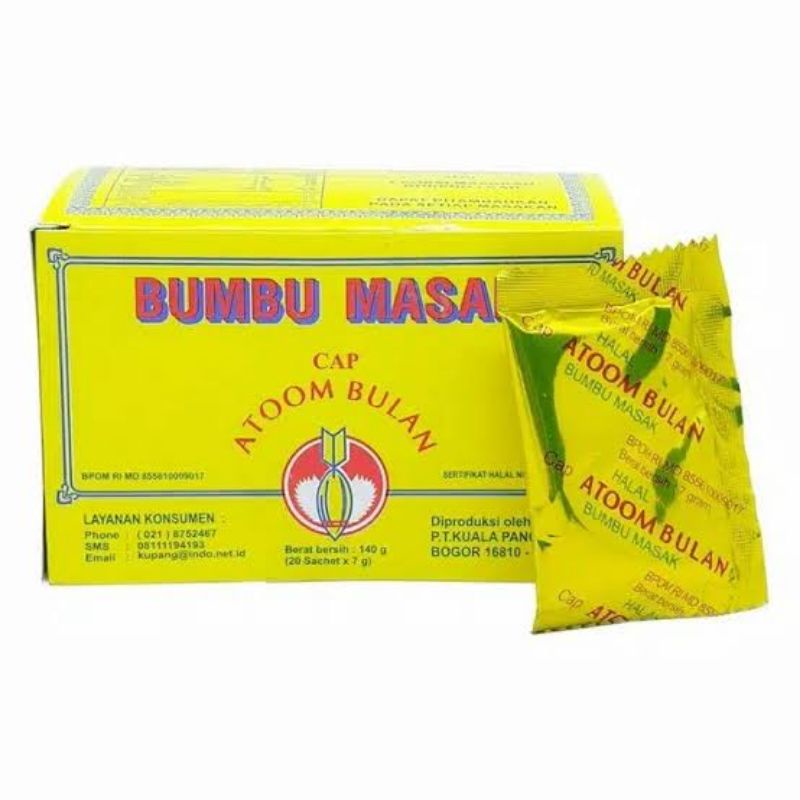 

Bumbu ATOM Bulan Penyedap Rasa