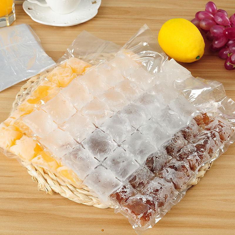 (BOW) Kantong Cetakan Es Batu Plastik Disposable Ice Making Bag 10 Pcs Per Bungkus