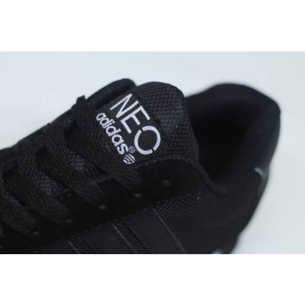 [MDV.27Jn22ᴵ] SEPATU SEKOLAH SPORT ADIDAS NEO CITY RACER HITAM POLOS BELI 2 PASANG ONGKIR 1 KG