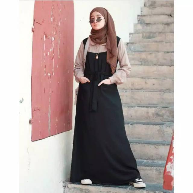 Gamis kekinian casual olala maxi
