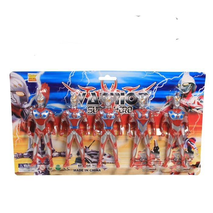 mwn.toys Robot Ultra Menn Warrior Superheroo 5 pcs No 0495