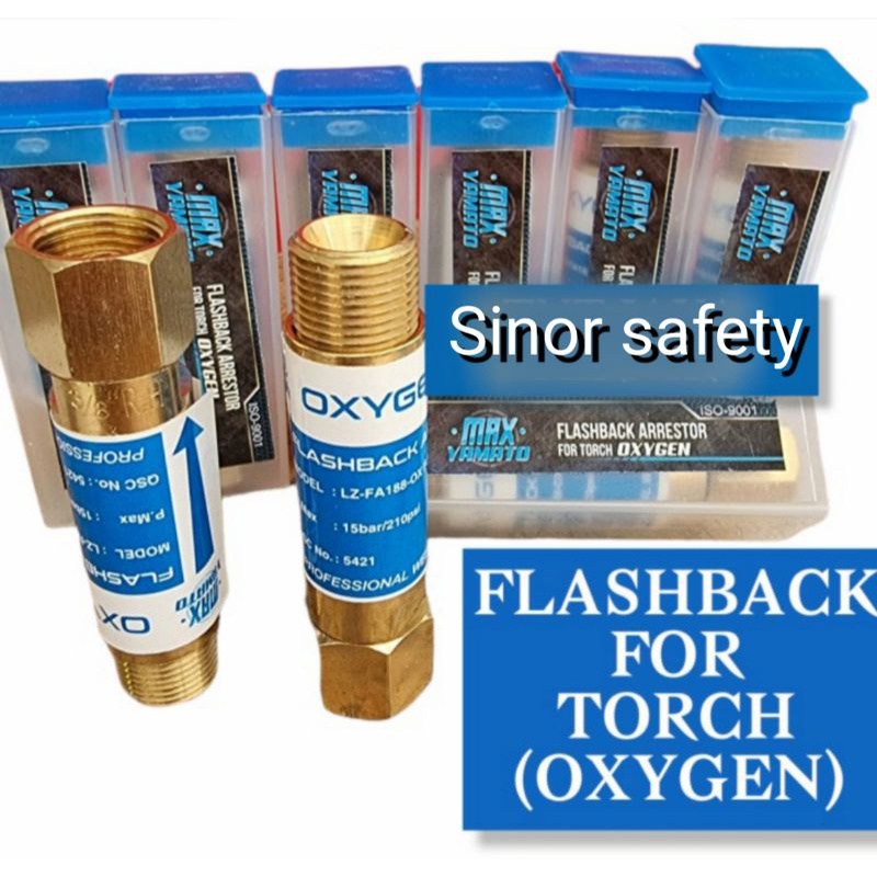 Flashback Arrestor for TORCH OXYGEN Blender Las Potong Flash Back