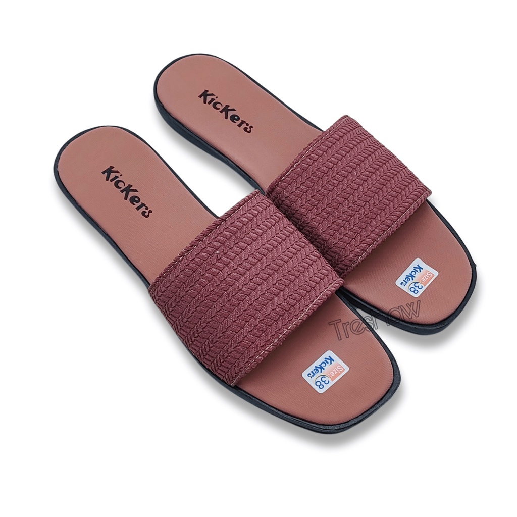 Sandal Wanita Kickers Teplek Model Terbaru Best Quality