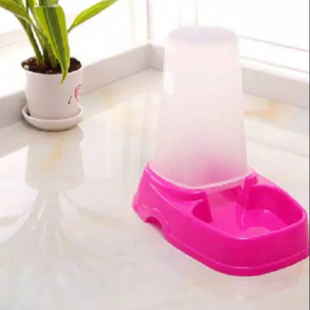 1pcs Auto Pet Feeder Tempat Makan atau Minum Hewan