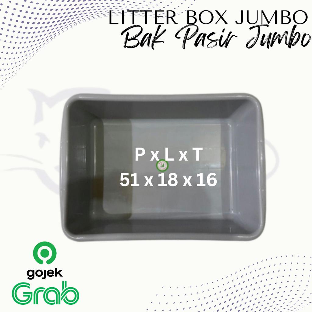 GOJEK BAK PASIR JUMBO CAT LITTER BOX