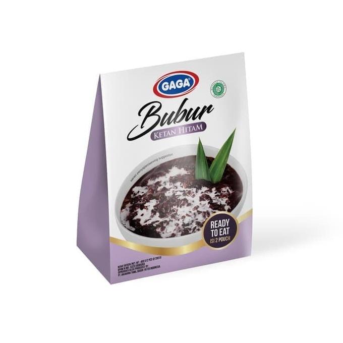 

Gaga Bubur Ketan Hitam Paket 10 Packs (20 Pouch) ---Termurah---