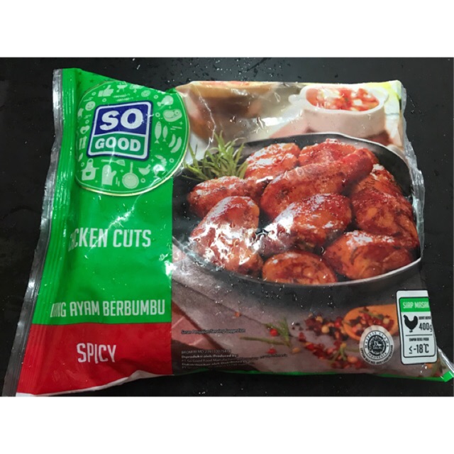 

So Good Spicy chicken (cuts) 400gr