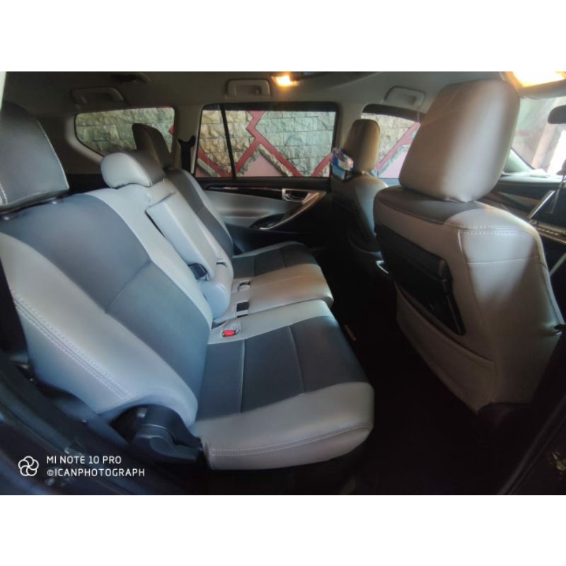 Sarung jok atau Bekleed mobil Innova Reborn bahan MB Tech Camaro Original. full seat