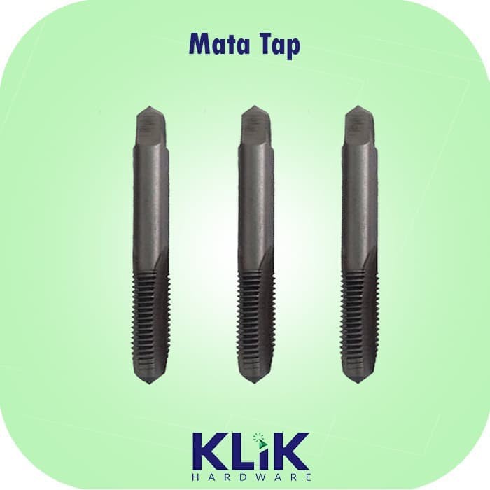 SKC Mata Tap M12 x 1.25 - Hand Tap 12 x 1.25 isi 3 Pcs