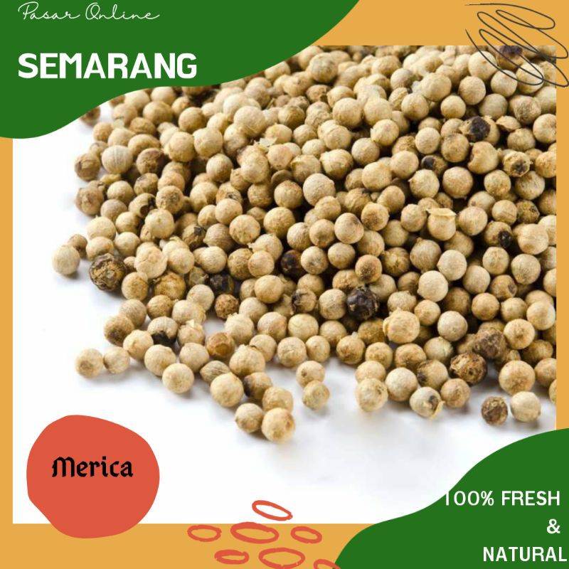 

Merica / Lada / Belanja Bumbu Semarang / Bumbu Dapur / Empon Empon / Semarang Murah / New / Baru