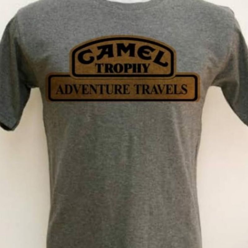 tshirt distro exclusive camel thropy kaos oblong laris