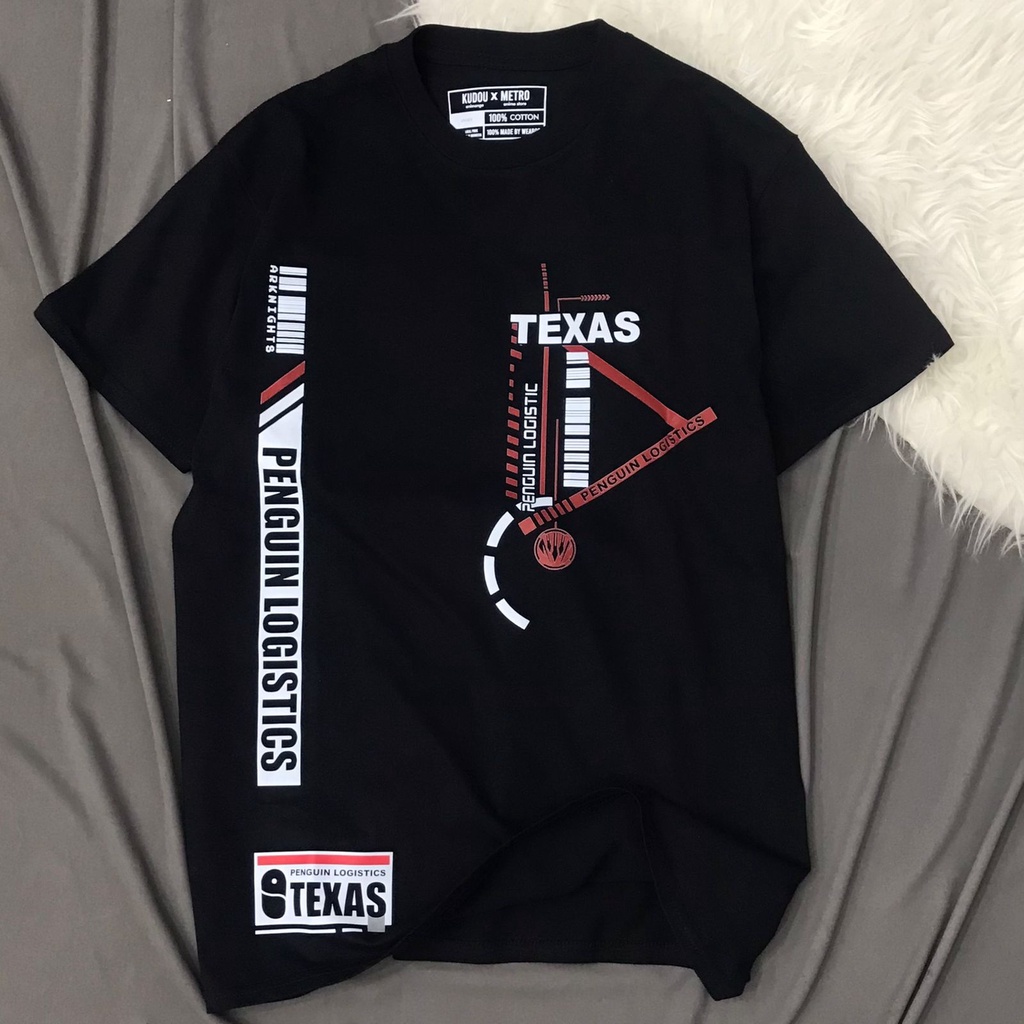 Kaos Texas Penguin Logistic Arknight Rhodes Island Black