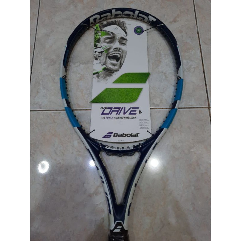 RAKET TENIS BABOLAT PURE DRIVE B WIMBLEDON - GT - FSI - CORTEX - TECHNOLOGY - ORIGINAL BABOLAT