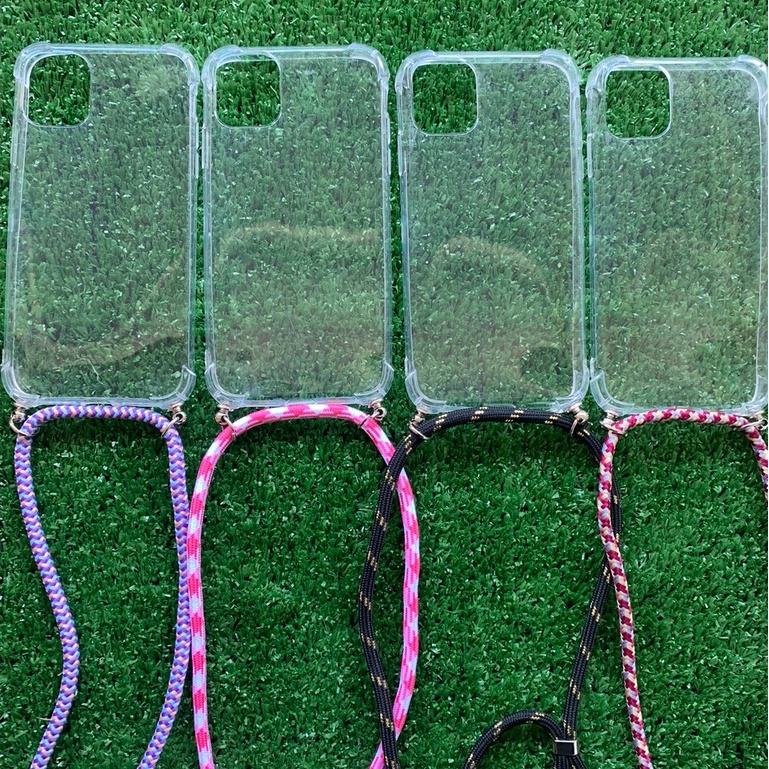 Lanyard sling case vivo Y19 Y30 Y50 Y53 Y91 Y93 Y95 Y91C NON FP Redmi 4A 4X