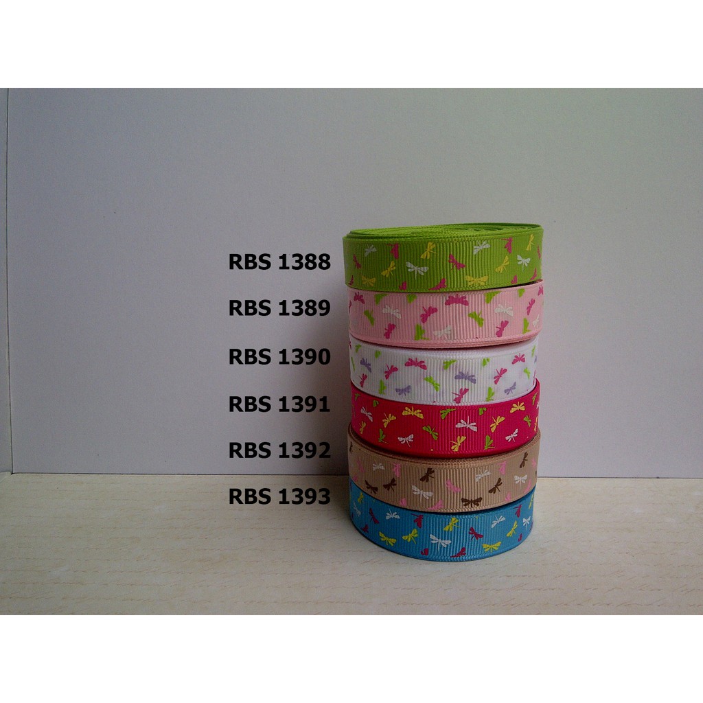 

[10 YARD] PITA GROSGRAIN MOTIF DRAGONFLY SALE RBS 1388,1389,1390,1391,1392,1393