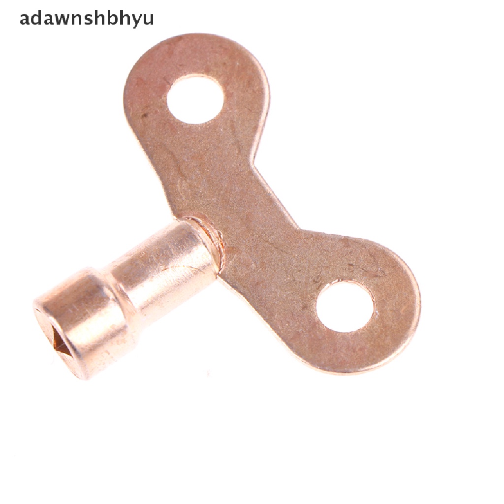 Adawnshbhyu 4 Pcs Air bleeding keys Kuningan Padat radiator Berdarah Alat Kunci Ledeng Alat keys