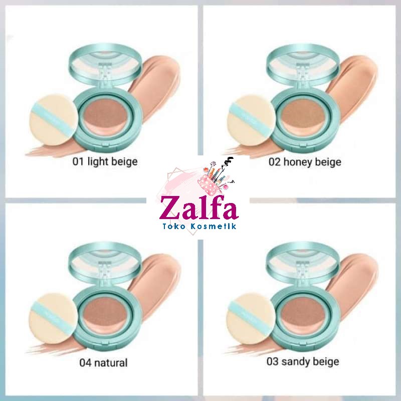 Wardah Exclusive Flawless Cover Cushion Kit / Refill