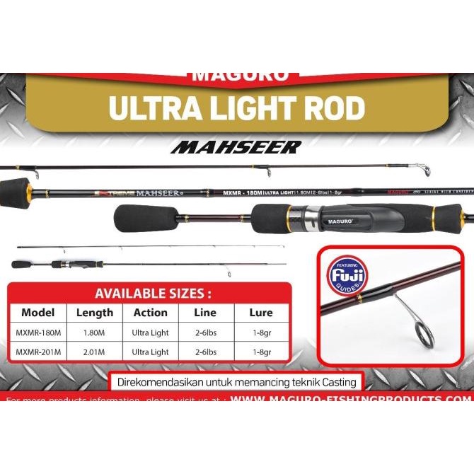 ] Joran UL Maguro Mahseer 2-6lb