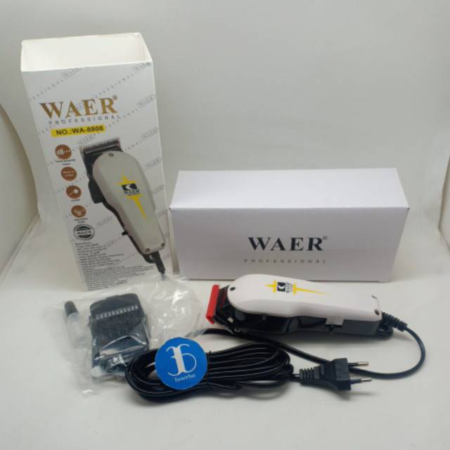 Hair Clipper Waer WA-8808 ORIGINAL - Alat Cukur Rambut Listrik Waer 8808 ORIGINAL