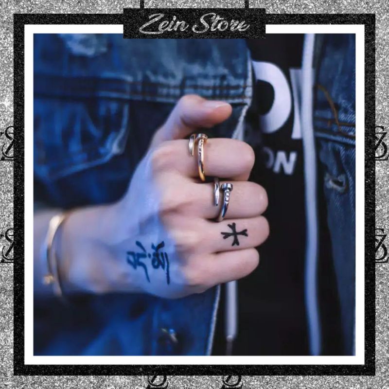 CINCIN TITANIUM MODEL PAKU ANTI KARAT