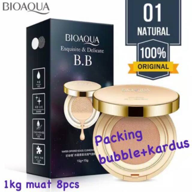 BB CUSHION BIOAQUA GOLD + REFIL