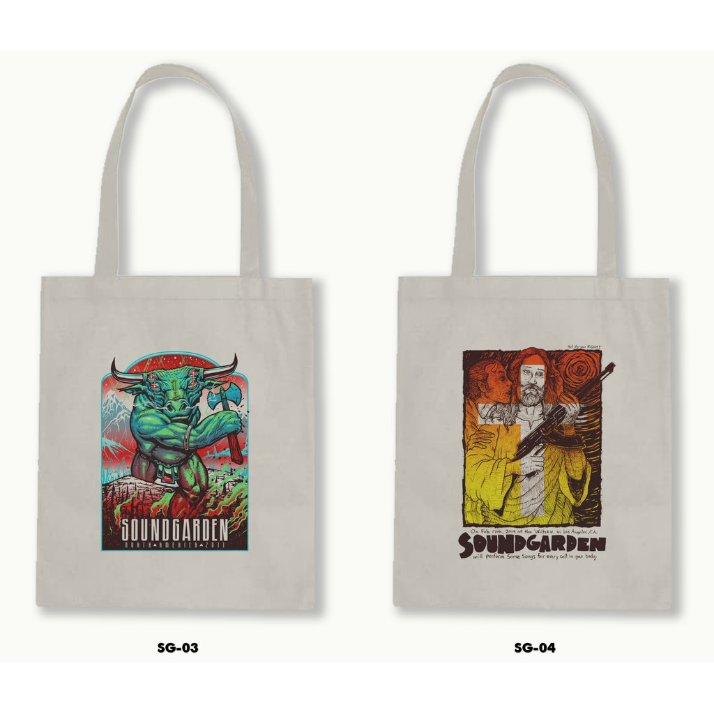 TOTE BAG BLACU - SOUNDGARDEN