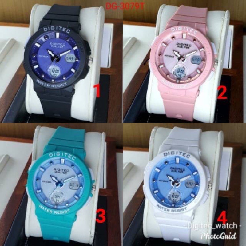 Jam Tangan Wanita DIGITEC DG 3079 / DG-3079 / DG3079 Watch Jam Tangan ORIGINAL