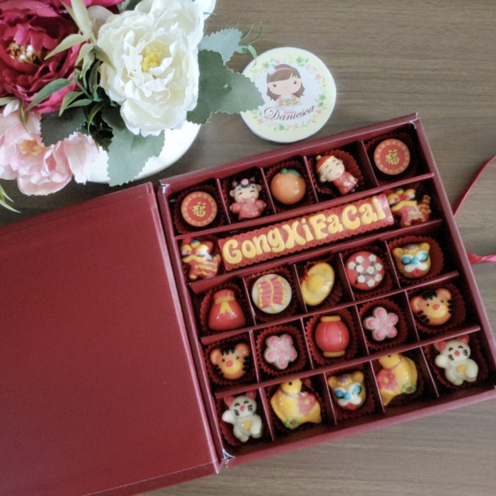 

CHOCOLATE GIFT S25D - COKLAT UCAPAN IMLEK GONG XI FA CAI