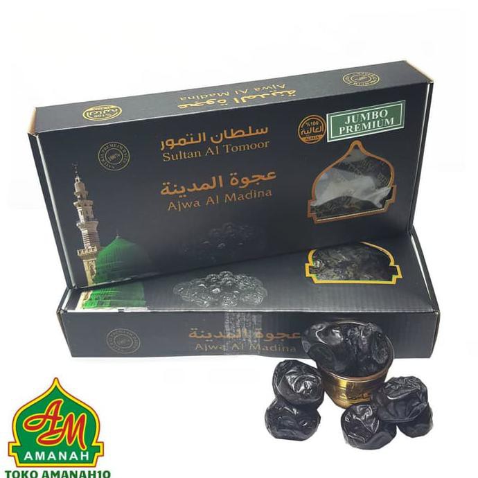 

Kurma Ajwa Jumbo Premium Al-Madina 500Gram Mudikulo.Com1