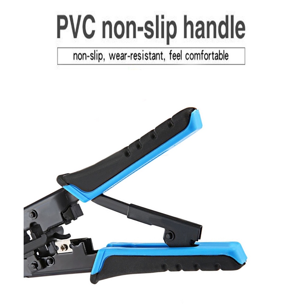 Crimping Tool Telecom RJ45 RJ11 RJ12 LAN Network Strip Cutter hand 8P 6P CAT5 CAT6 Punch LSA HT-568R