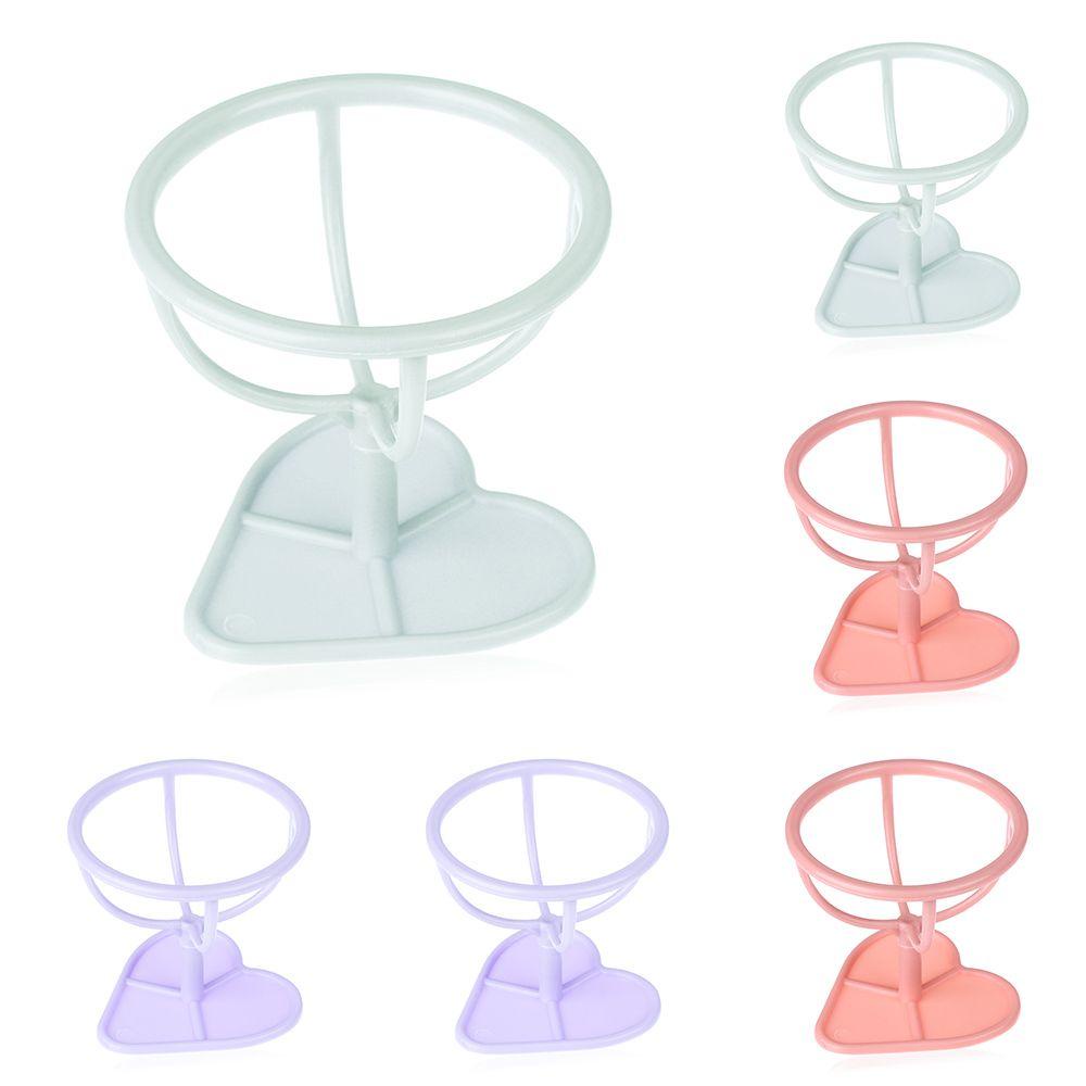 Solighter Tempat Spons Makeup Wanita Rak Facial Display Stand Support