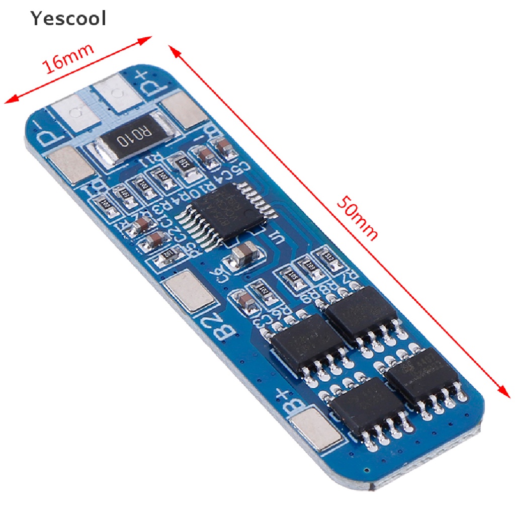 Yescool Modul Pelindung Charger Baterai Lithium 3S 10A 12V BMS Li-ion