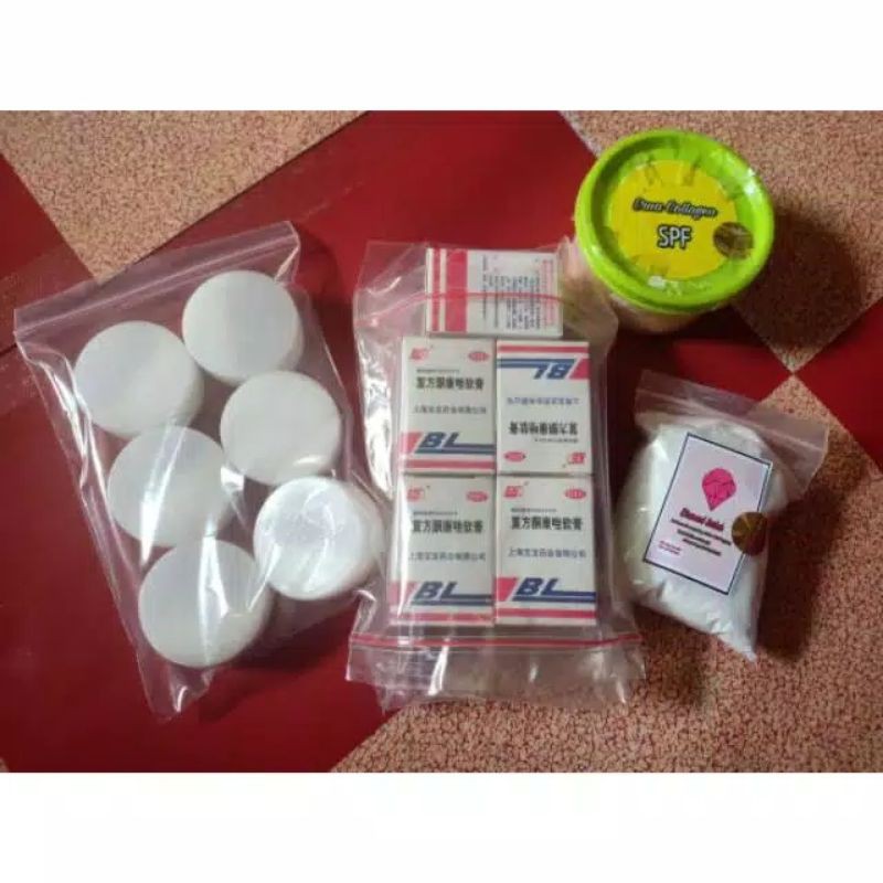 Bahan handbody racikan pemutih permanen 1/2 ORIGINAL