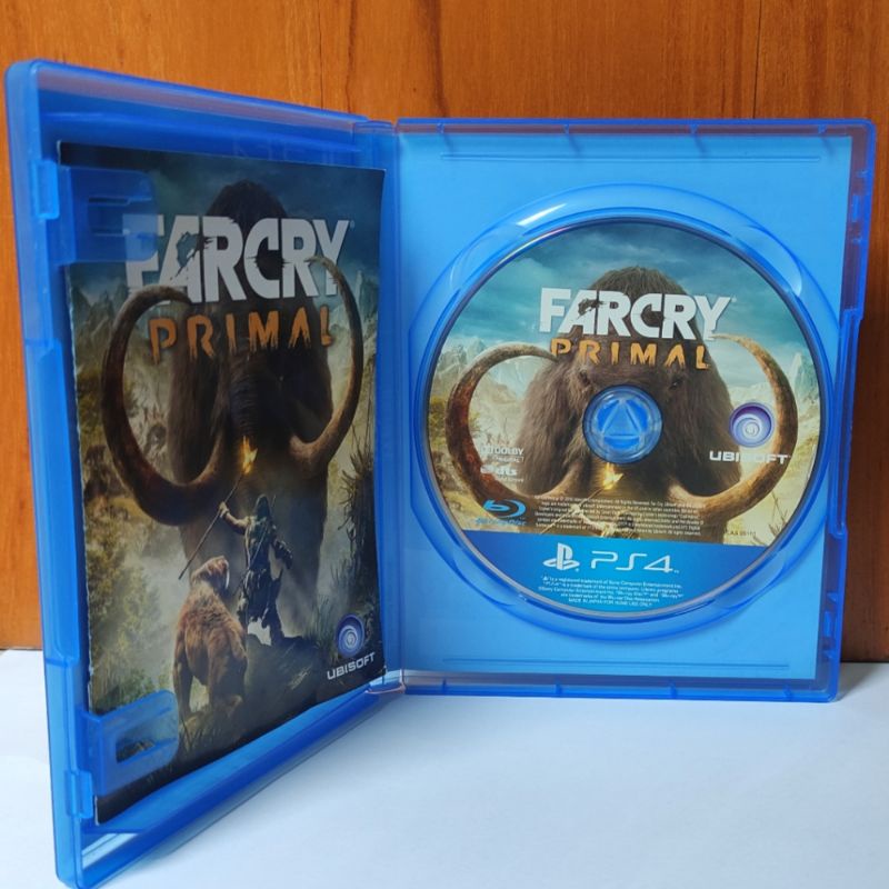 Far Cry Primal PS4 Kaset FarCry Primal Playstation PS 4 5 CD BD Game Games Farcryprimal Primals Original PS4 PS5 Asli Ori Reg 3 Region Asia Farcry 1 2 3 4 5 6 New dawn bluray disc petualangan seru mainan gim anak bagus hewan jungle