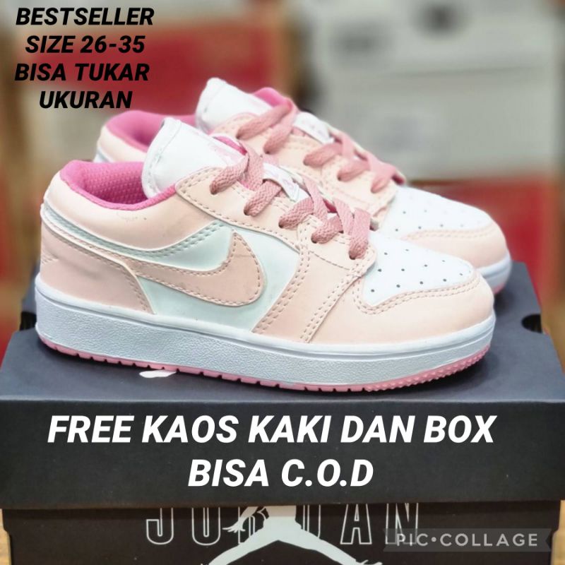 Sepatu Anak Perempuan Jordan / Sepatu Jordan Anak Perempuan / Sepatu Anak Perempuan Jordan Pink