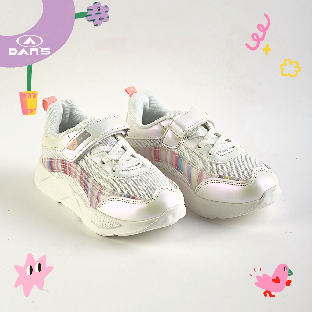 Dans Sofara Sepatu Sneakers Anak Perempuan - White