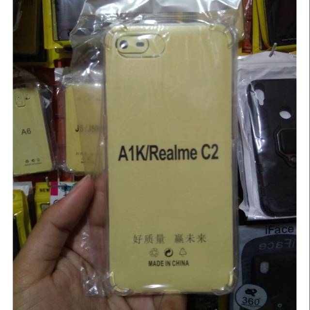 ANTI CRACK REALME C2 OPPO A1K SOFTCASE REALME C2 A1K CASE SOFT CASE PROMO