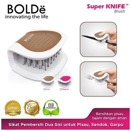 BOLDe Super Knife Brush Pembersih Alat Masak Pisau Dan Gunting Dapur