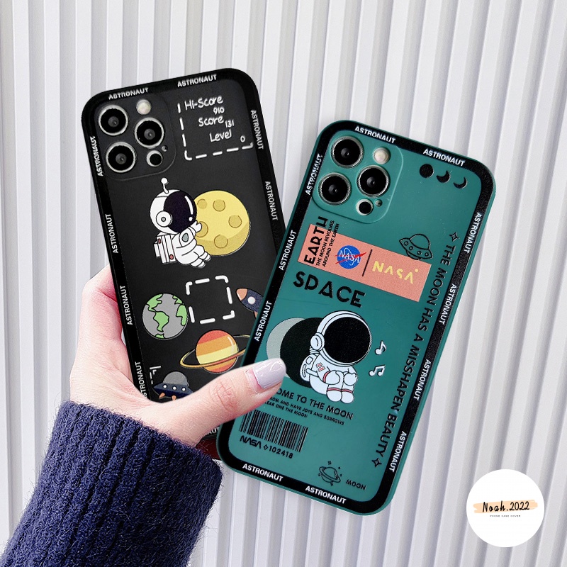 Soft Case Tpu Motif Astronot NASA Untuk Realme 8 8pro C11 2021 7 7i 6s 6 5 C31 C15 C25Y C17 C20 C21 C20A C21A C25A C11 Pro 2011