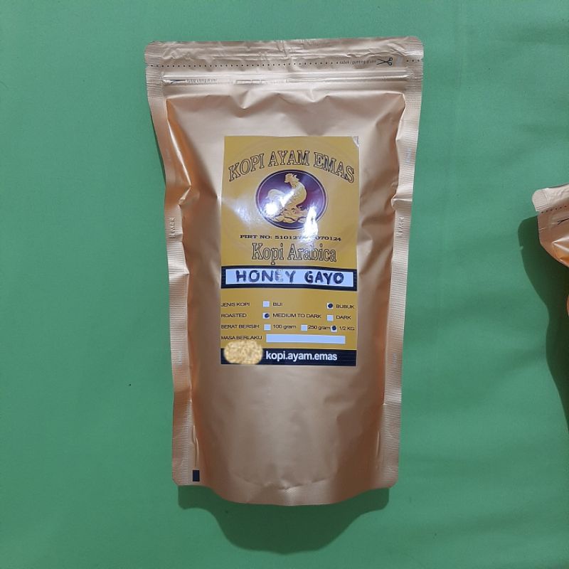 

Kopi Arabika Gayo Honey 250 Gram